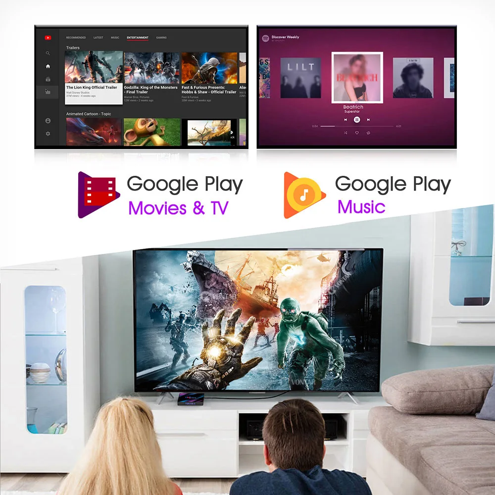 Android 9,0 tv Box H96 MAX Rockchip RK3318 4 Гб ОЗУ 64 Гб H.265 4K 60fps Google Store Netflix Youtube H96MAX 2G 16G телеприставка