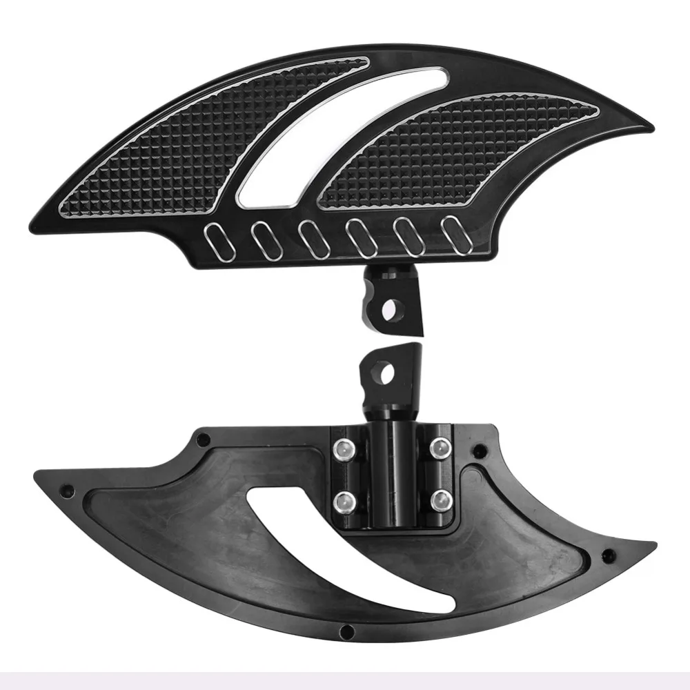 Двигатель черный пол доска половицы подножки педали для Harley FLHX PEG Dyna Sportster XL