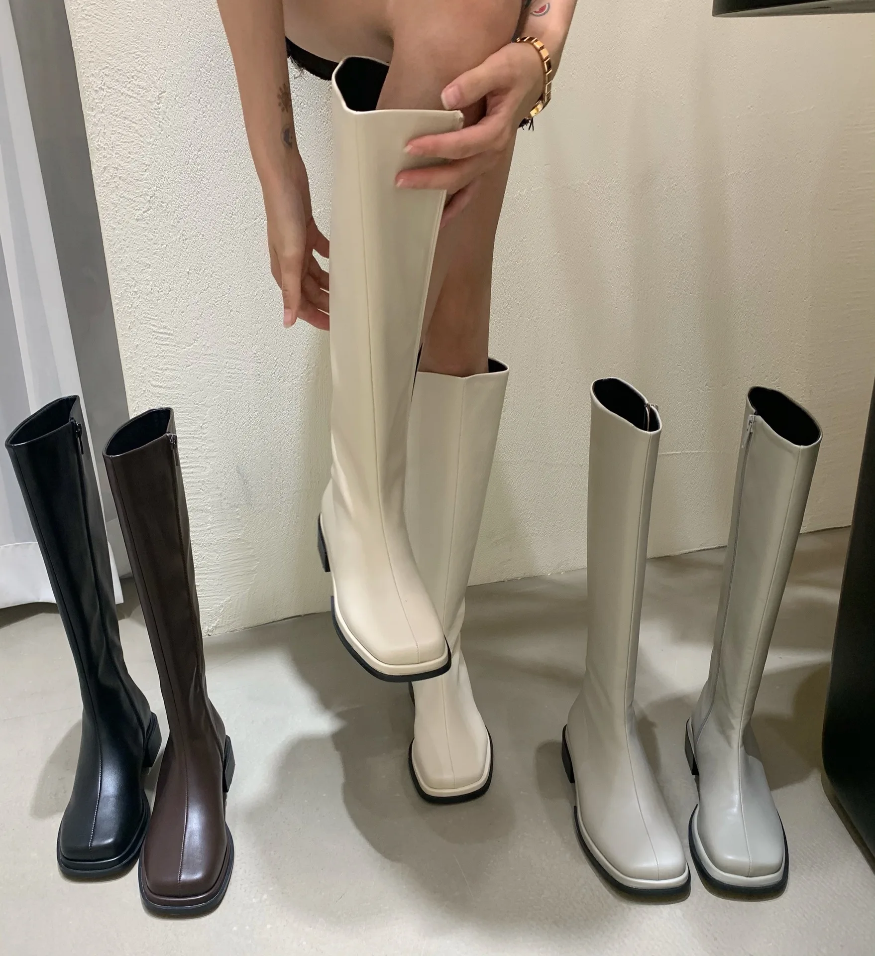 

2021 New Winter Short Plush Women's Shoes Women's longn105105