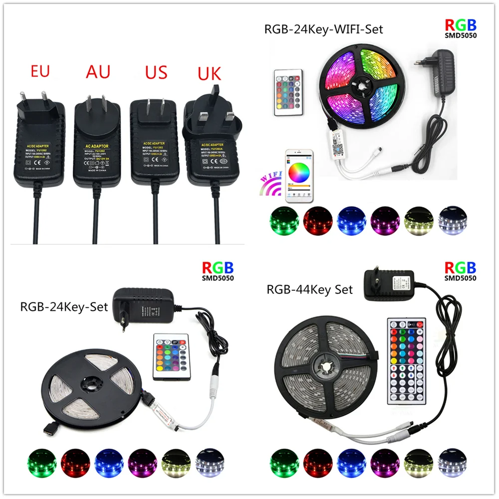 Светодиодный светильник s WIFI контроллер 12 В RGB светодиодный водонепроницаемая