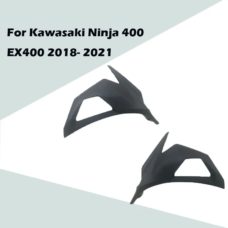 

For Kawasaki Ninja 400 EX400 2018- 2021 Motorcycle Front turn Signal Panels ABS Injection Fairing 400 EX400 18- 21 Accessories