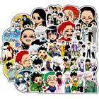 Водонепроницаемый ПВХ стикер для собаки, немецкой овчарки, скейтборда, чемодана, граффити, велосипеда, бутылки для воды, детские игрушки, 50 шт.упак.