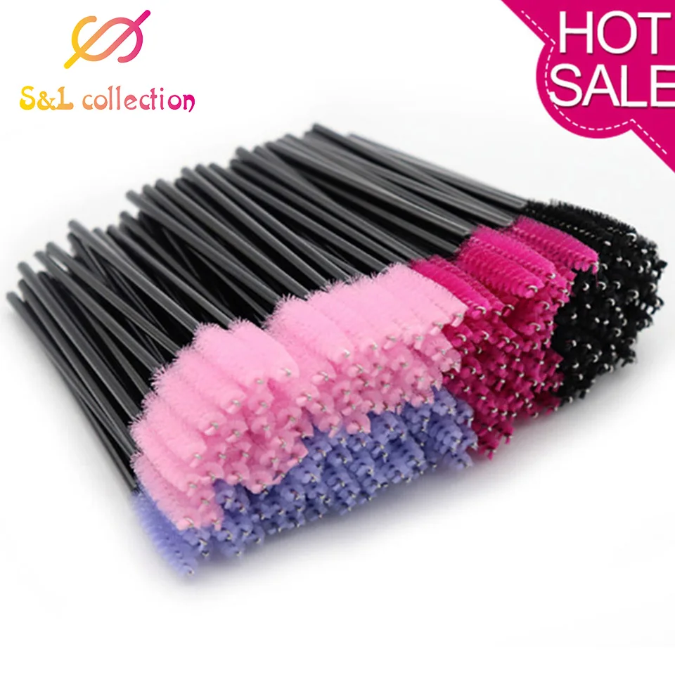 3pack Eyelash brush Makeup brushes Disposable Mascara Wands Applicator Eye Lashes Cosmetic Brushes set For Maquiagem Tool | Красота и
