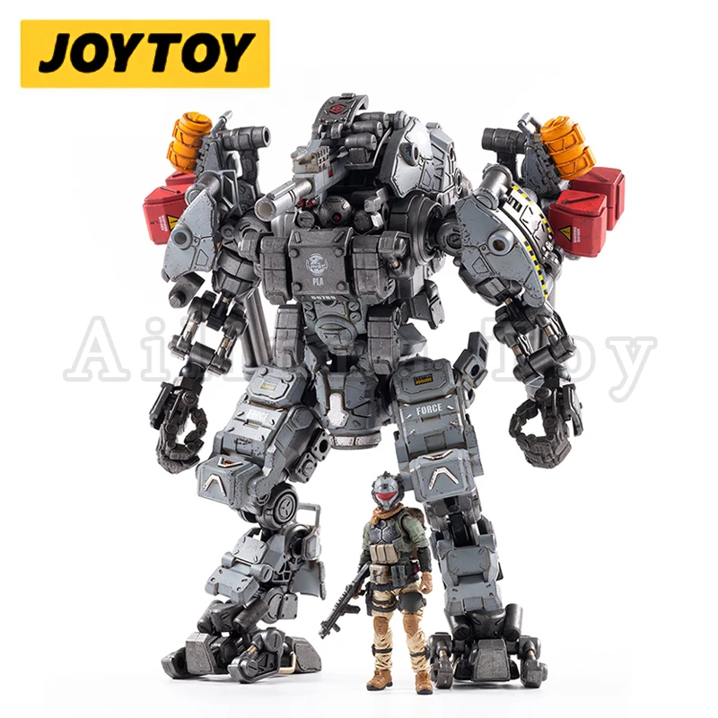 Экшн-фигурка JOYTOY 1/25 Mecha STEEL BONE H05 серая версия аниме Коллекционная модель игрушка в подарок Бесплатная доставка