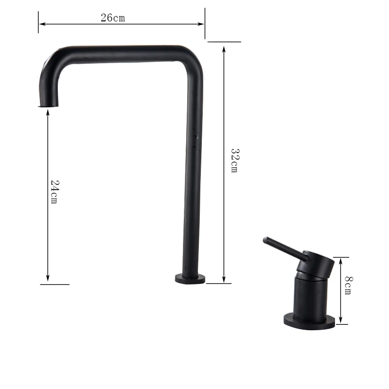 Смеситель для раковины смеситель ванной комнаты удлиненная трубка два отверстия