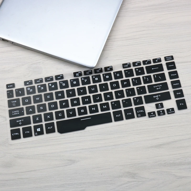 Силиконовый чехол для клавиатуры ноутбука ASUS ROG Zephyrus M GU502 GU502GU GU502GV GU502G es031t S7D S5D S5DU