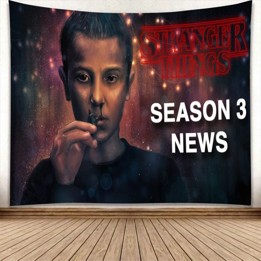 Настенный подвесной гобелен С КАКТУСОМ Stranger Thing Salexei суккуленты ковер одеяло