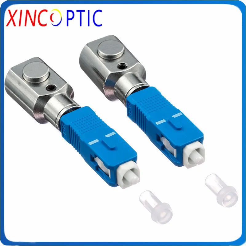 SC круглый тип голая волоконно оптический адаптер разъем SC/UPC Волоконно фланец