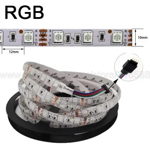 

Veromount гибкая светодиодная лента RGB 5м теплый белый