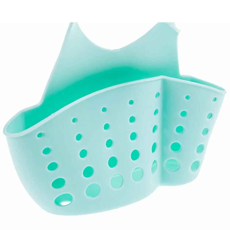 

PPYY-Portable Basket Home Kitchen Hanging Drain Basket Bag Bath Storage Tools Sink Holder Kitchen Accessory