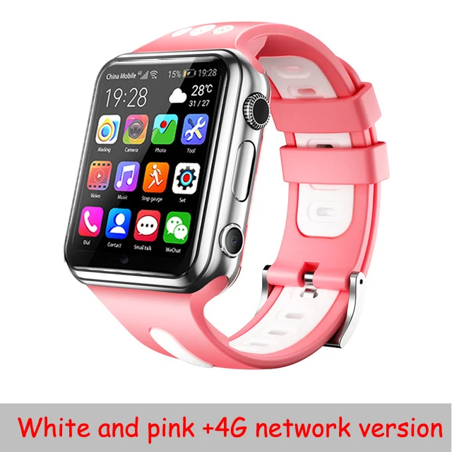 smart gps wifi location student kids phone watch android 9 0 clock app install bluetooth remote camera smartwatch 4g sim card free global shipping