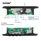 USB 3,5 мм AUX FM радио беспроводной Bluetooth V5.0 приемник MP3-плеер 5 в 12 В MP3 декодер плата модуль 1 Din музыкальный динамик автомобильный комплект