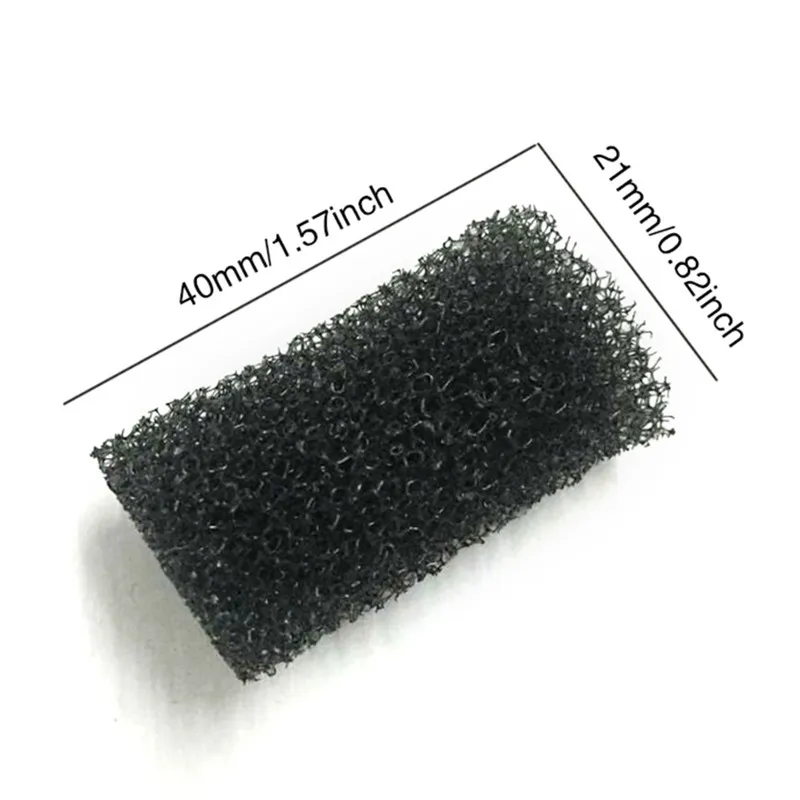 10 шт./лот фильтр для аквариума из биохимического хлопка сменный бак рыб черный