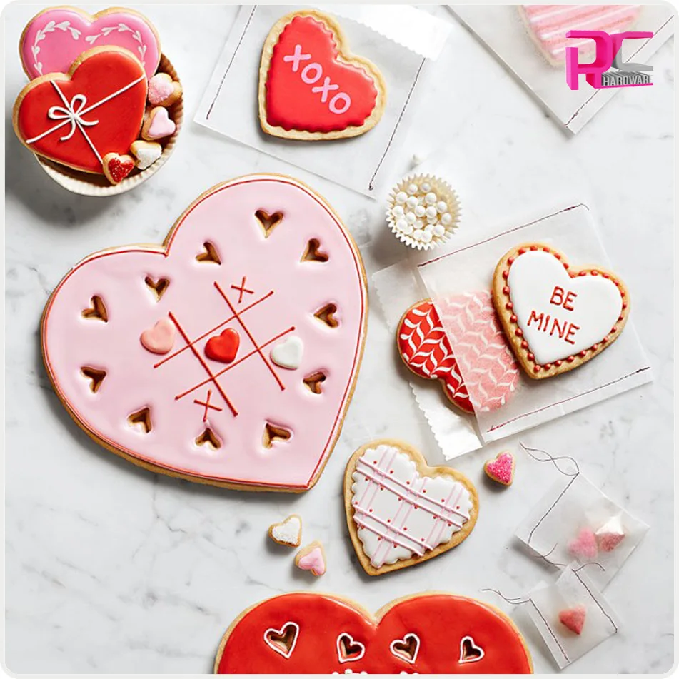 Бытовые кухонные инструменты форма для печенья из нержавеющей стали с большим