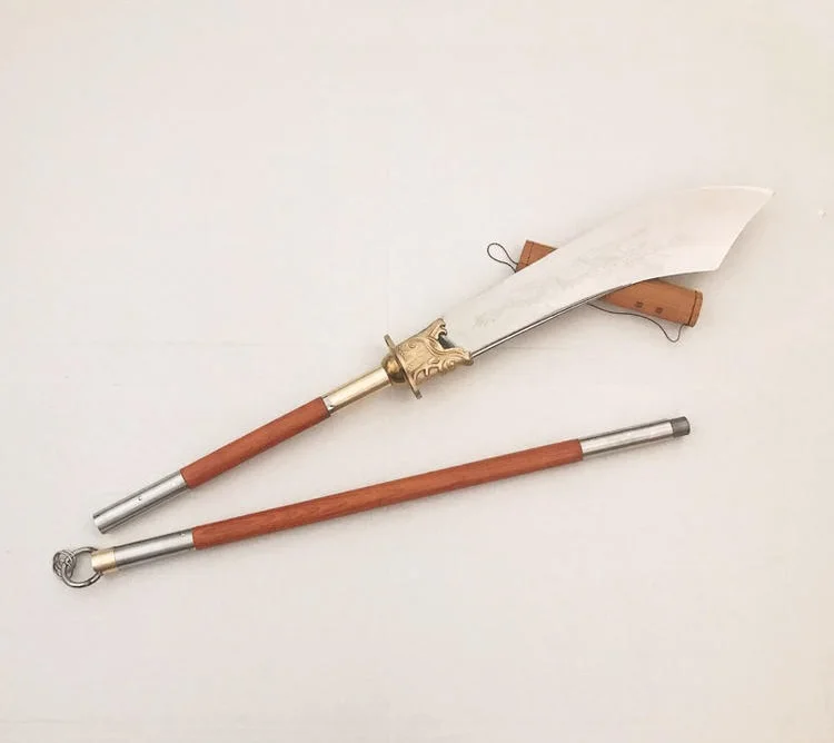 Длинное оружие Wushu Podao Zhanmadao Swords Dadao Kungfu|kungfu weapons|wushu weaponswushu dao |