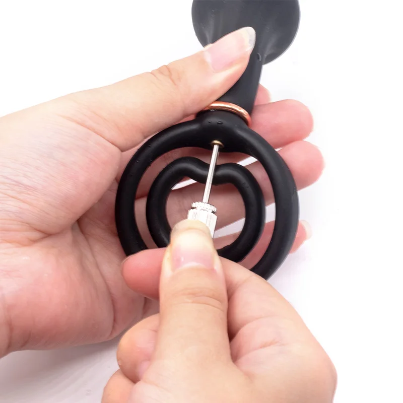 Наружные надувные анальные шарики для мужчин глубокая расширяемая вилка