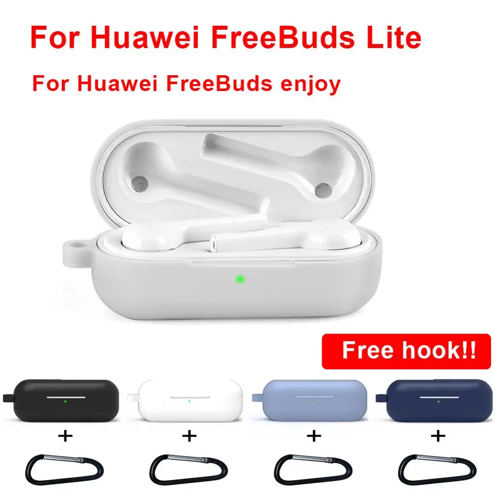 Силиконовый чехол для наушников huawei FreeBuds Lite TWS Bluetooth беспроводные наушники