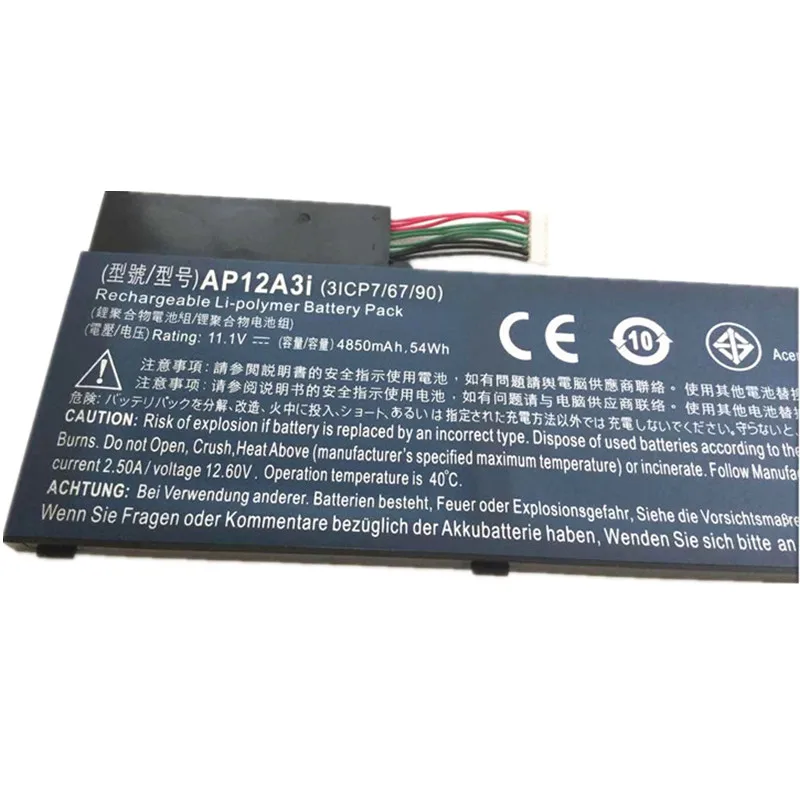Новый оригинальный запасной литий-ионный аккумулятор для ноутбука Acer Ultra M5Aspire