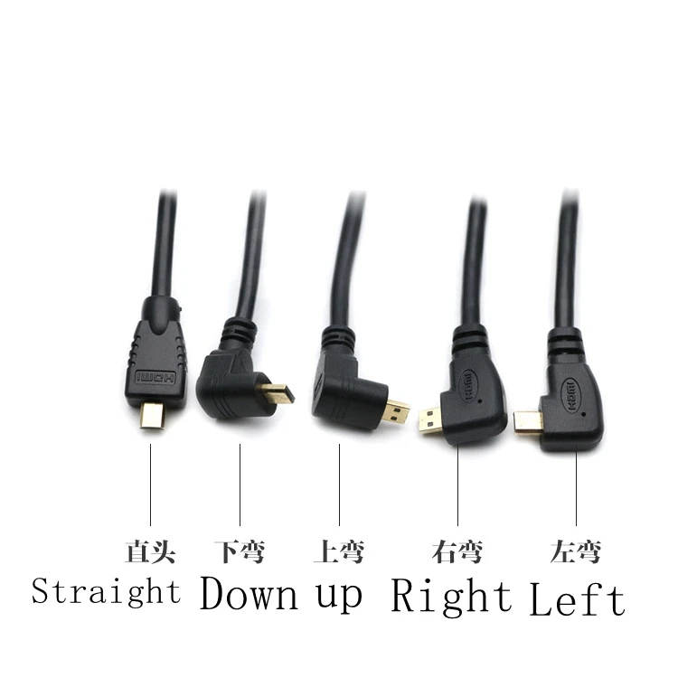 15 см вверх и вниз вправо влево Угол микро HDMI к 1 4 A Тип папа гнезду В удлинитель