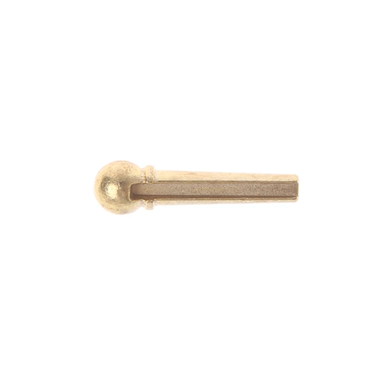 

6Pcs Brass Guitar Bridge Pins End Pin for Folk Acoustic Guitar Parts Accessories