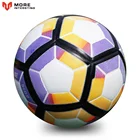 Лидер продаж 2018, размер 5, бесшовный футбольный мяч с футбольный мяч из кожи PU, Нескользящие гранулы, высококачественный футбольный мяч для тренировок матчей, подростков