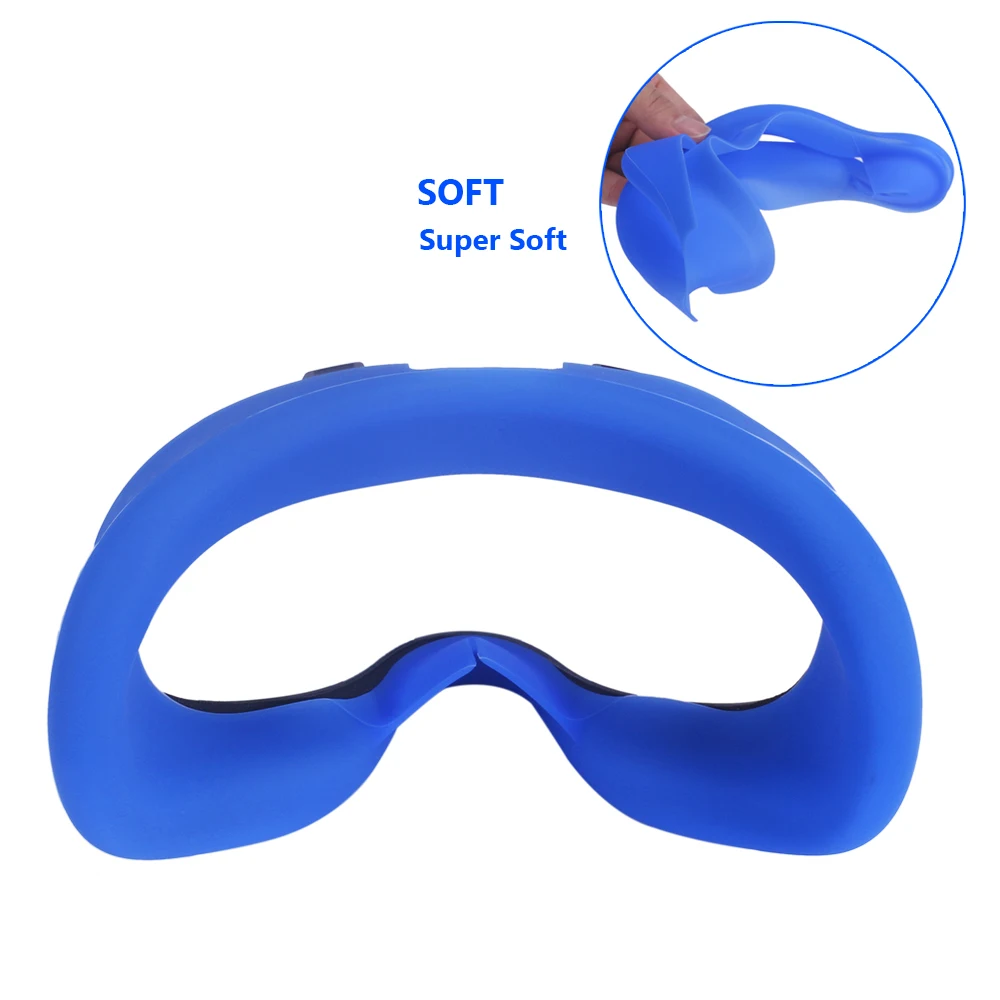 Мягкий анти пот силиконовый VR маска для лица глаз светильник против утечки Oculus