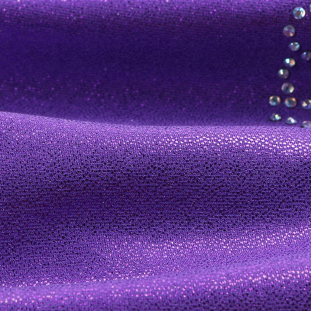 BAOHULU Blue Skinny Girls Shorts Baby Toddler Sports Gymnastics Dancing Shorts Sparkly High Elastic Pants for Kids 4-12 Years