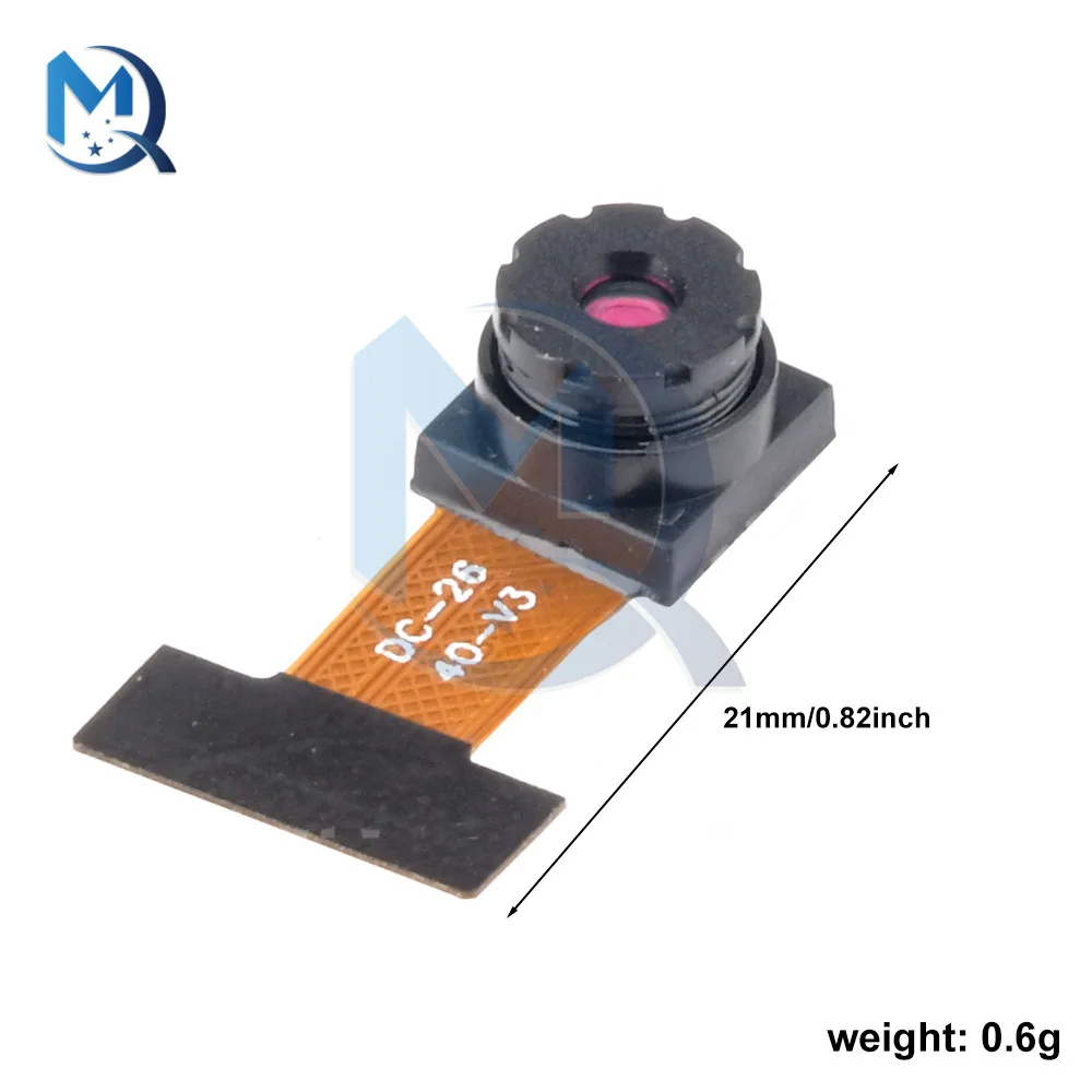 ESP32 модуль OV2640 камера 66 120 градусов микрокомпьютерная с одним чипом интерфейс DVP 2