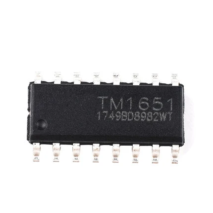 5 шт./лот TM1620 SOP20 TM1628 SOP28 TM1637 TM1638 TM1640 TM1650 SOP16 TM1651 IC чип драйвера | Электронные
