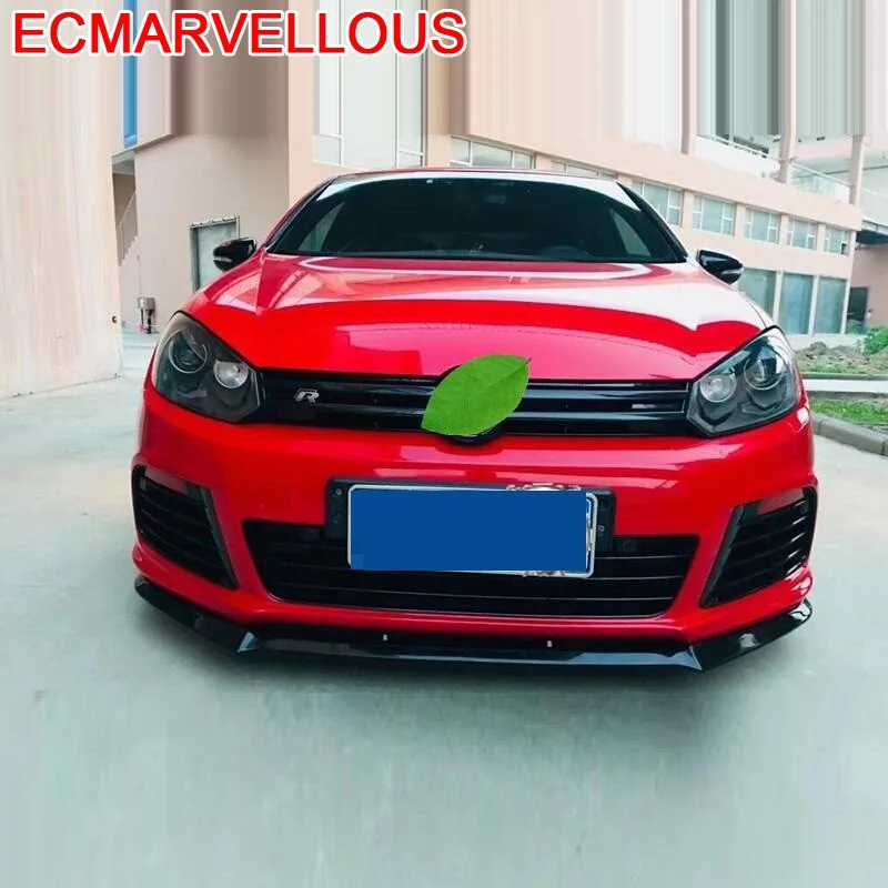 preço Accessoires Voiture Decoração Adesivo Acessórios Do Carro Exterior Spoiler Auto Amortecedor Dianteiro Lábio Estilo Molding Para Volkswagen Golf 6