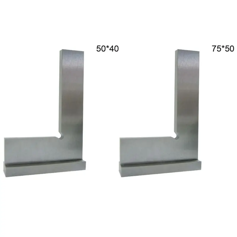 Слесарный квадратный 90 ° правый угол закаленной Сталь инженер линейка