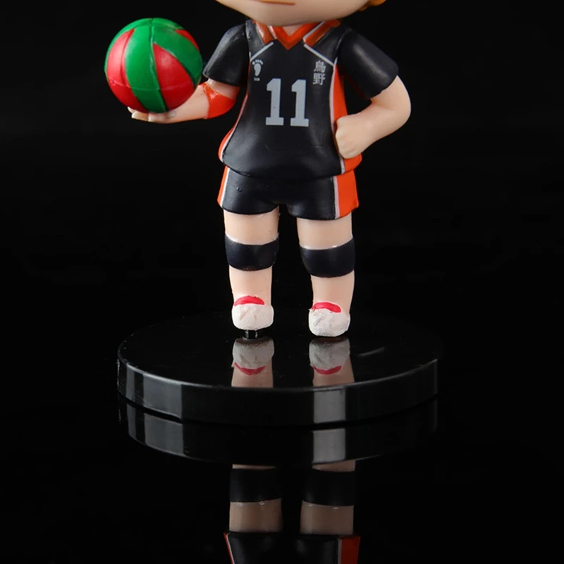 

8PCS/SET Haikyuu Anime Volleyball Boys Figures PVC Model Toys Kenma Hinata Shoyo Tobio Koushi Ushijima Wakatoshi Action Figure