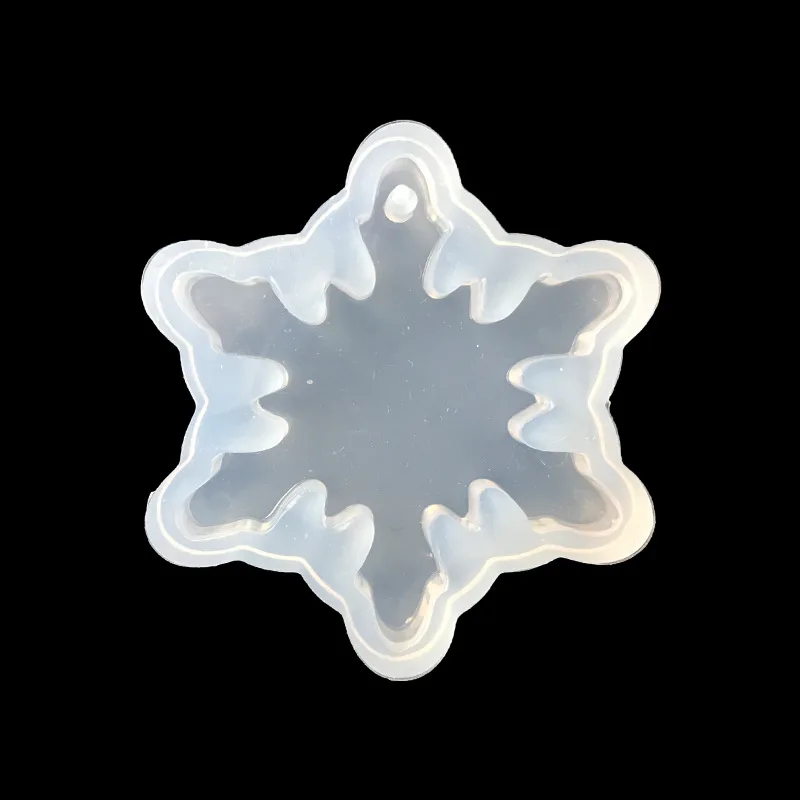 snowflower pendant 11 видов стилей, луна, звезда, лошадь, счастливый лист, жидкий силикон, смола, Expoxy, ювелирная форма, УФ, сделай сам, ювелирные изделия, инструменты для изготовления, подвеска, ожерелье - Цвет: snowflower pendant