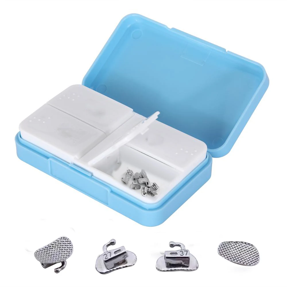 

200pcs 0.022 Dental Orthodontic 1st Molar Bondable Monoblock Non-Convertible Buccal Tube &Buccal Tube Tweezer