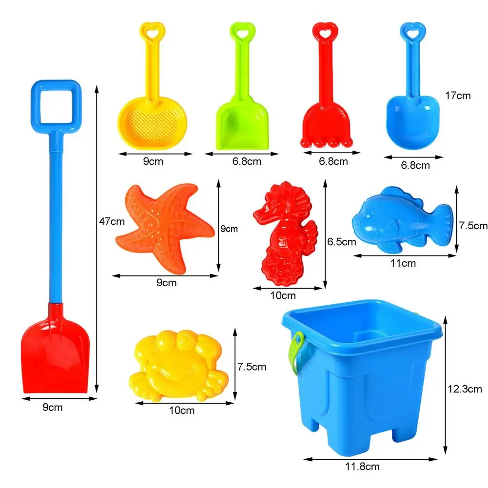

Children's Beach Sand Toy Set Children's Summer Beach Toys Outdoor Tool Set For Children Boys And Girls