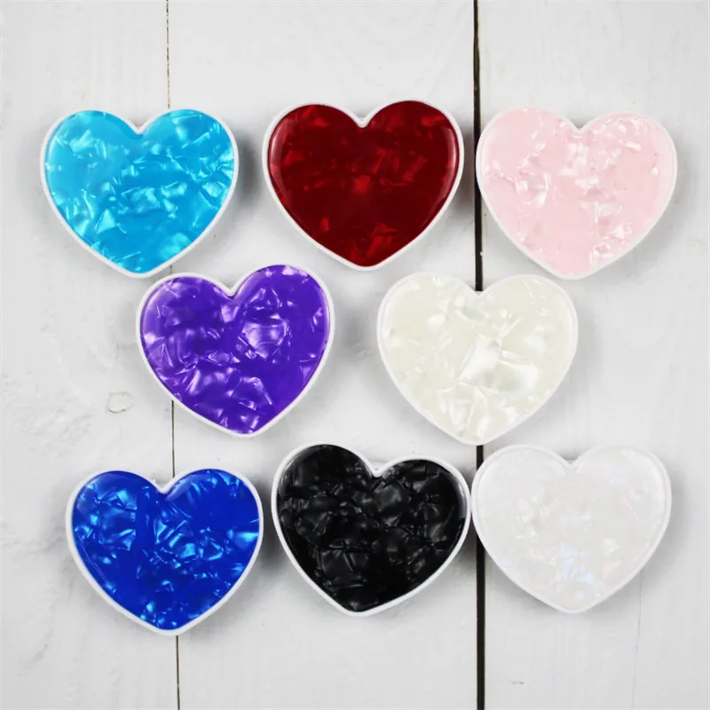 Милая попсокет Розетка для мобильного телефона держатель персикового сердца