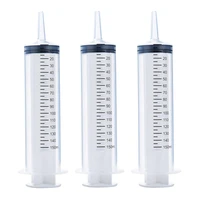 3 pcs 150ml large syringes easy to use and clean plastic garden syringe for liquid lip gloss paint epoxy resin oil