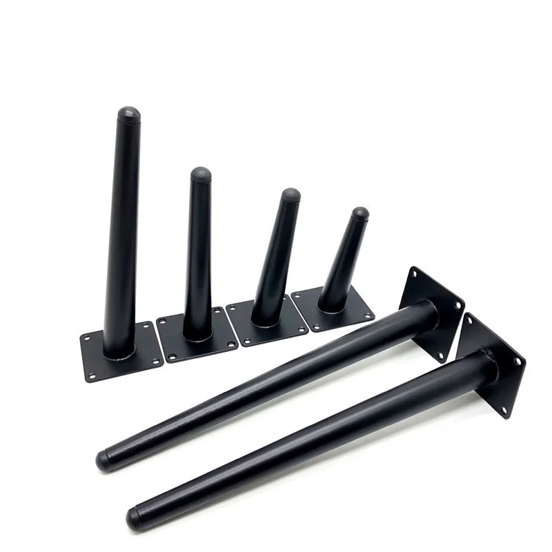 

4Pack Oblique Furniture Leg, Heavy Duty Cabinet Cupboard Chair Table Feet,Perfect for Sofa,Desk,Couch,Bench,Bed Feet Replacement