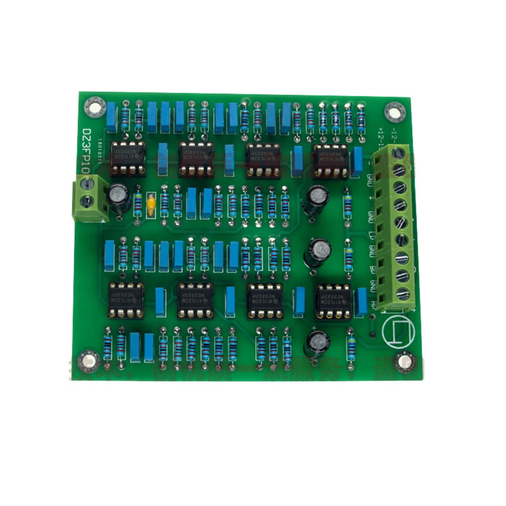 

Preamp NE5532 Op Can Adjust/Customized Three-Frequency Divider Crossover Treble Midrange Bass Output DIY Kit