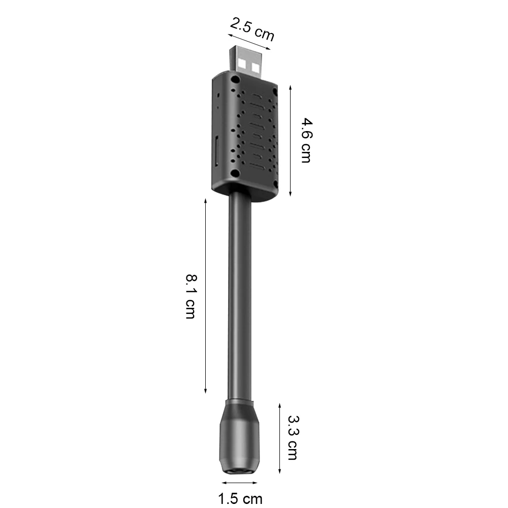 Умная мини камера видеонаблюдения HD Wi Fi USB H.264 IP AI функция обнаружения человека
