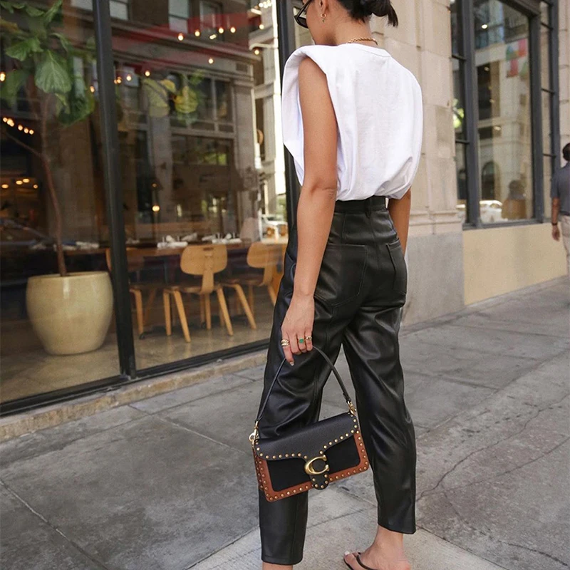 

Summer Sleeveless Top Female O Neck White Women Blouse Shirt Ladies Loose solid Chic Casual Blouses Black 2020 Cotton Brown