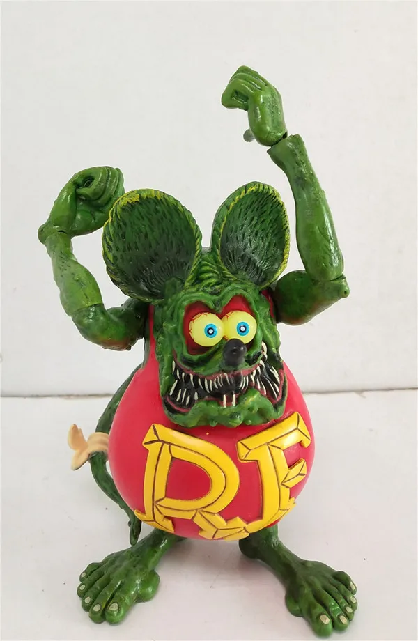 12 см твердая ПВХ панк RF крыса Финк экшн фигурка шарнирные куклы руки могут