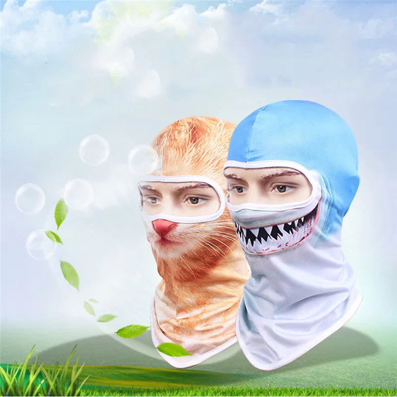 Мотоциклетная маска для лица Балаклава Мужская быстросохнущая летняя