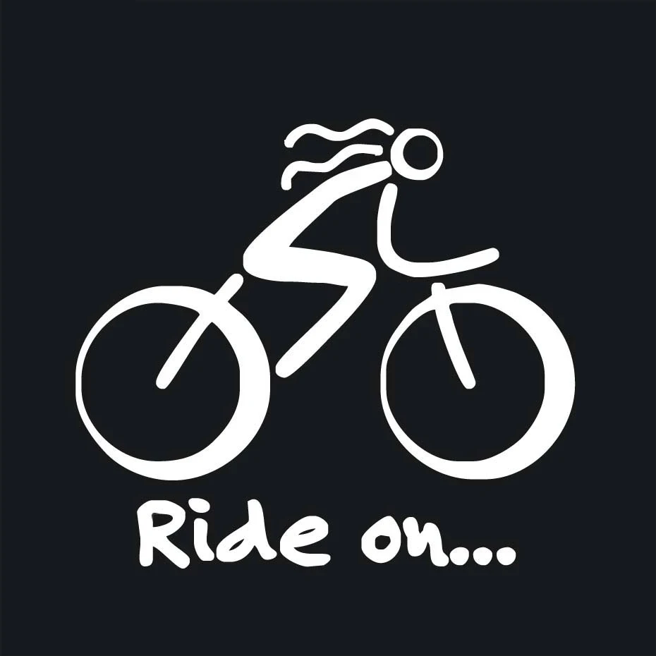 12 7*11 5 см велосипедная наклейка велосипед Спорт Велоспорт автомобиль знак