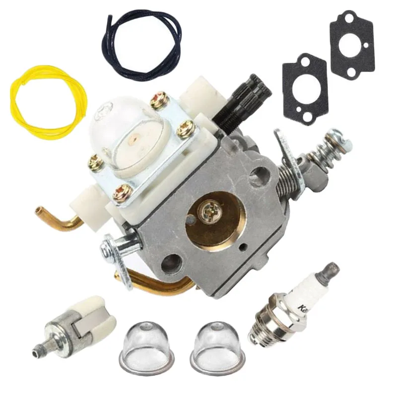 

9Pcs Engine Carburetor kit Tools durable use Replacement WTA33P05412001001 Primer Bulbs For Walbro WTA-33-1 Echo PB-250