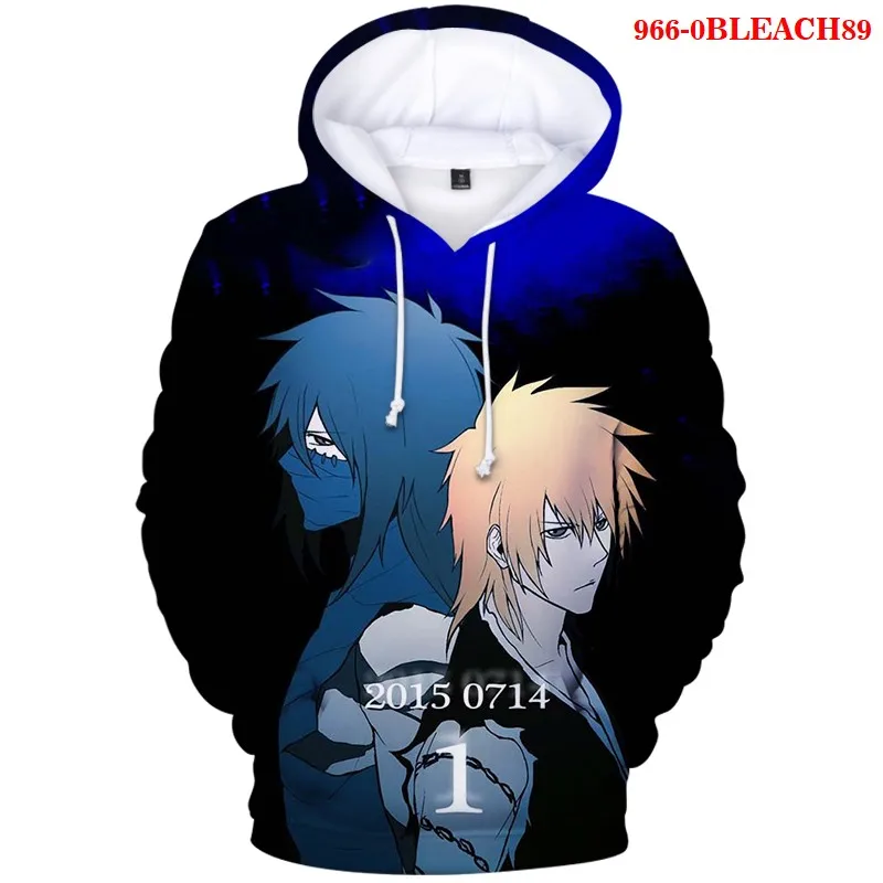 

Anime BLEACH Print 3d Men's Hoodies Fashion Casual Sweatshirts Autumn Warm Pullovers Hooded Women BLEACH Hoodie Sweatshirts