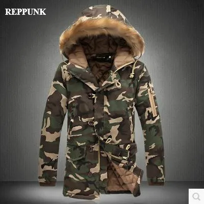 На осенне-зимний сезон 2019 Модные мужские новые длинные Повседневное Slim с