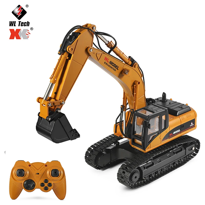 WLtoys 16800 1/16 2 4G экскаватор RC автомобиль игрушки для укладки волос 23 канала дорожном