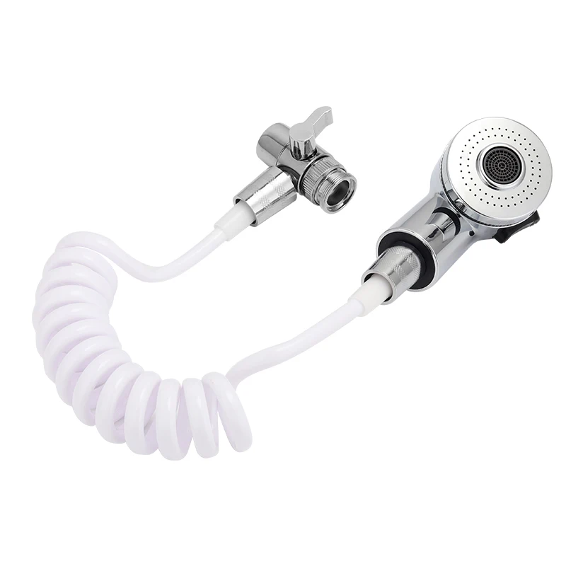 bathroom wash face basin water tap external shower toilet hold filter flexible small nozzle suit wash hair house sink connector free global shipping