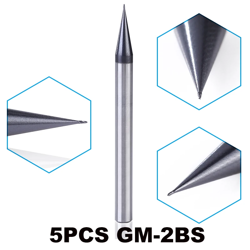 Концевые фрезы GM-2BS 5 шт./лот | Инструменты